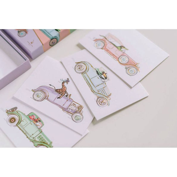 Classic Cars Stationery Set