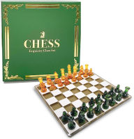 Title: Elegant Glass Chess Set (B&N Exclusive)