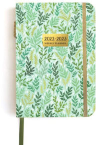 2023 1canoe2 Mint Meadow Academic Petite Planner - Aug 2022-July 2023