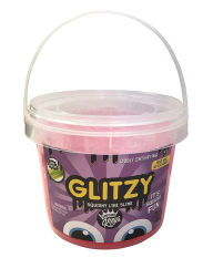 Title: Pink Glitzy Slime Bucket