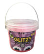 Pink Glitzy Slime Bucket