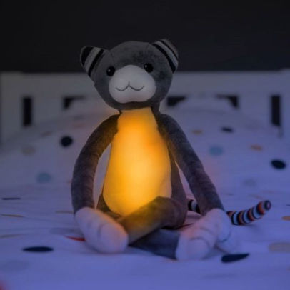 stuffed animal night light with music