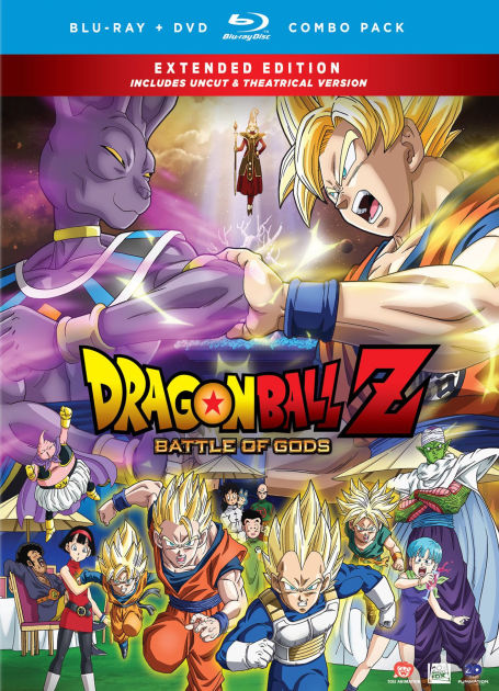 DragonBall Z: Battle of Gods [Uncut/Theatrical] [3 Discs] [Blu-ray/DVD ...