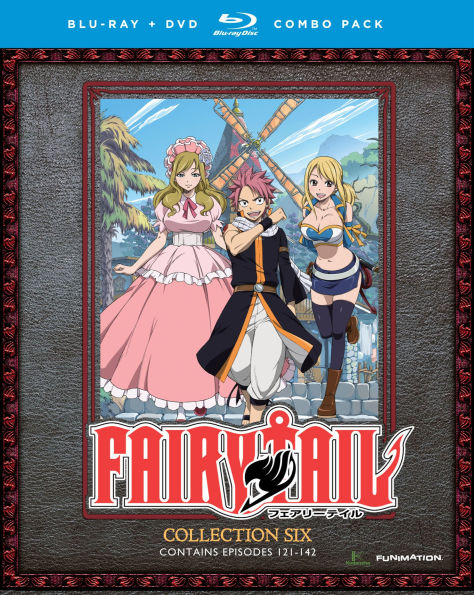 Fairy Tail: Collection Six [Blu-ray/DVD] [8 Discs]