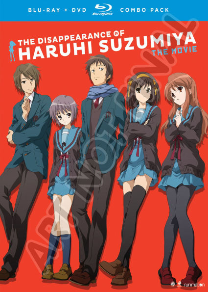 The Disappearance of Haruhi Suzumiya: The Movie [Blu-ray] [3 Discs]