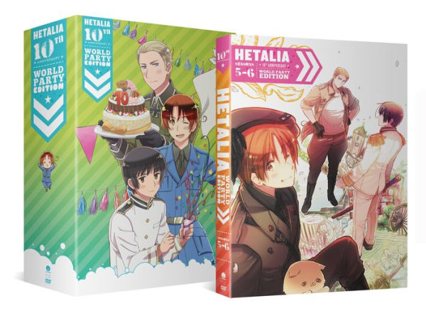 Hetalia:10th Anniversary World Party Collection 2: Seasons 5-6 [Blu-ray]