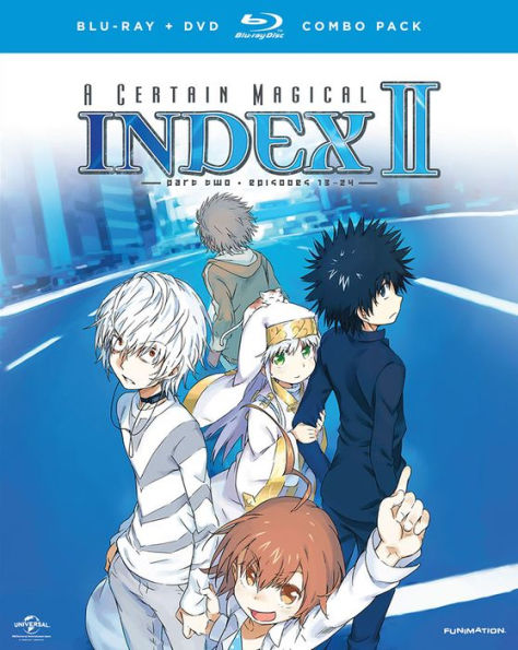 A Certain Magical Index Blu Ray A Certain Magical Index II: Part Two [4 Discs] [Blu-ray/DVD] | Blu-ray