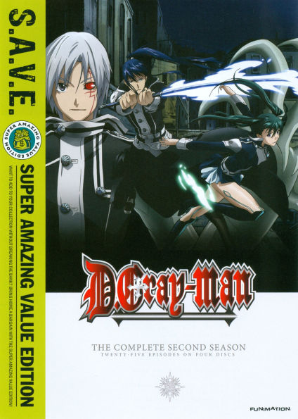 D. Gray-Man: The Complete Second Season [S.A.V.E.] [4 Discs]