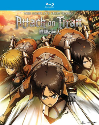 attack on titan blu ray collection
