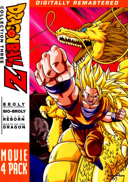 DragonBall Z: Movie 4 Pack - Collection Three [4 Discs]