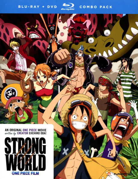 One Piece: Strong World [2 Discs] [Blu-ray/DVD] by Akemi Okamura