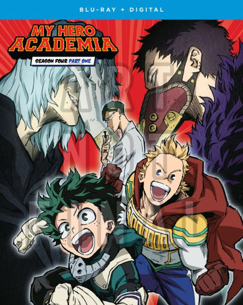 My Hero Academia: Season Four - Part One [Includes Digital Copy] [Blu-ray]
