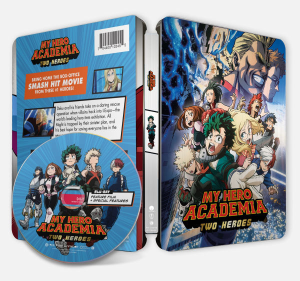 My Hero Academia: Two Heroes [SteelBook] [Includes Digital Copy] [Blu-ray]