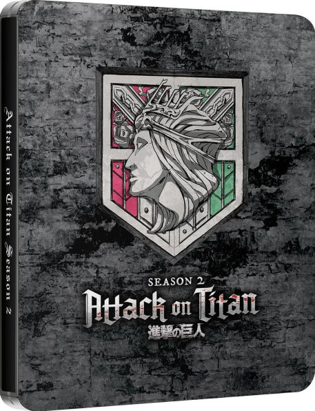 Attack on Titan: Season 2 [SteelBook] [Blu-ray]