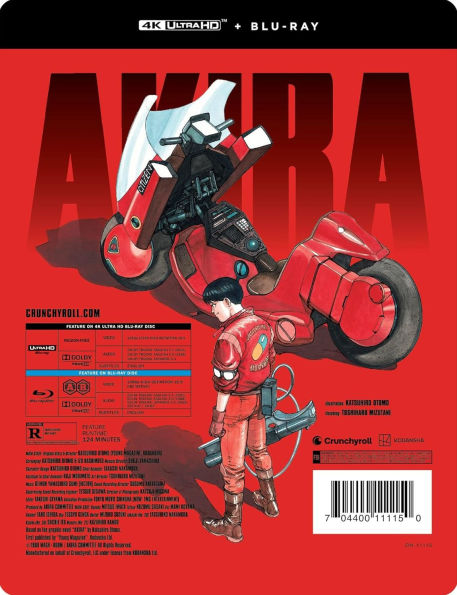 Akira [4K Ultra HD Blu-ray] [Steelbook] by Mitsuo Iwara | 4K
