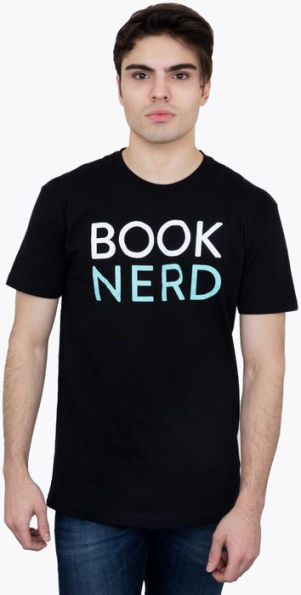 Book Nerd Unisex T-Shirt Size Medium