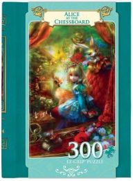 Title: Alice at the Chessboard 300pc EZ Grip Book Box