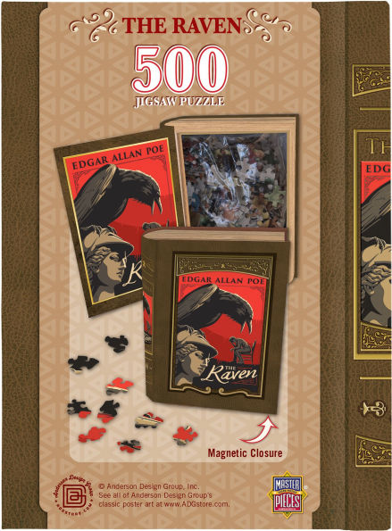 The Raven 500 Piece Book Box Puzzle (B&N Exclusive)