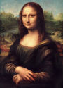 Alternative view 2 of Masterpieces of Art - da Vinci - Mona Lisa 1000 Piece Linen Jigsaw Puzzle
