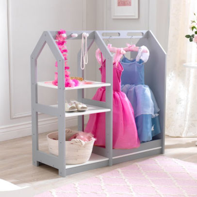 kidkraft pretend n play dress up unit