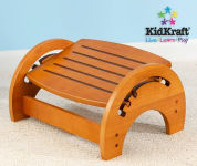 Alternative view 1 of Adjustable Stool for Nursing - Honey