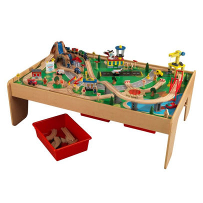 Kidkraft Waterfall Mountain Train Set And Table 706943178508