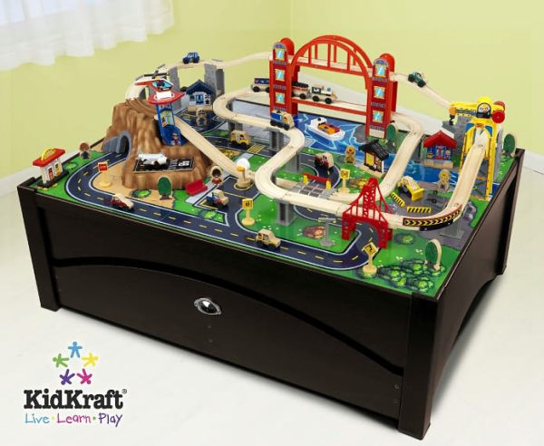 Metropolis Train Table and Set