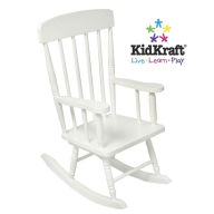 Title: Spindle Rocking Chair - White