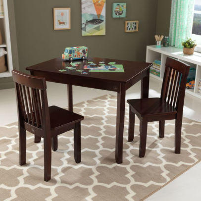 kidkraft table and chairs espresso