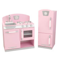 Title: Kidkraft Pink Retro Kitchen