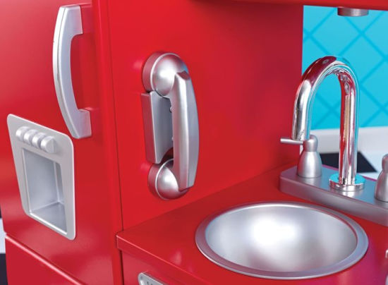 Kidkraft Kidkraft Red Vintage Kitchen 706943531730 Item