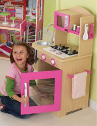 Kidkraft Pink Wooden Kitchen