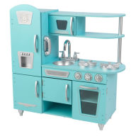 Title: Blue Vintage Kitchen