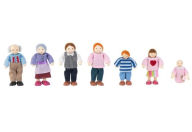 Title: Doll Family of 7 - Caucasian