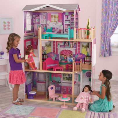 kidkraft elegant doll manor