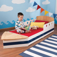 Title: Boat Toddler Bed