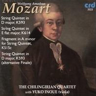 Mozart: String Quintet K594; String Quintet K614; Fragment in A minor, K515c; String Quintet, D593