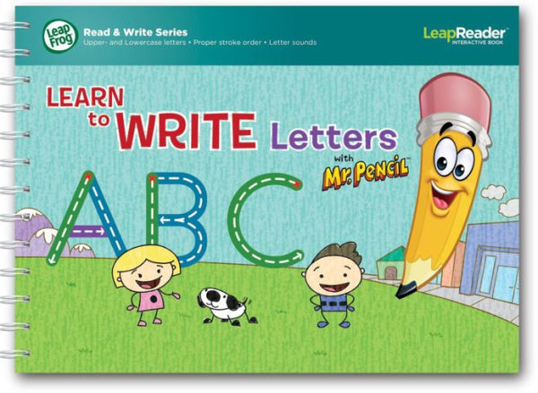 LeapFrogLeapReaderBook: Learn to Write Letters with Mr. Pencil
