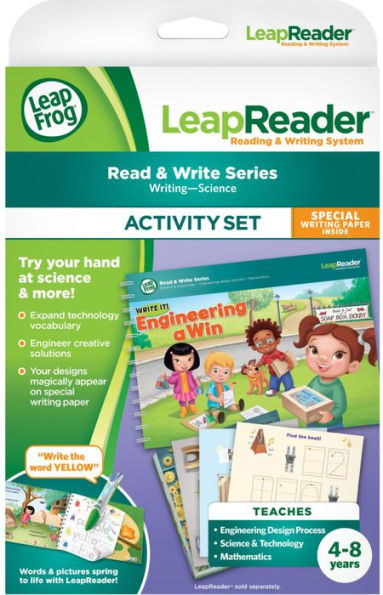 LeapFrogLeapReaderBook: Write it! Engineering a Win