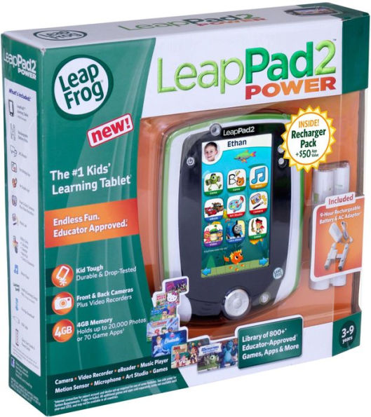 LeapFrog LeapPad2 Power Learning Tablet - Green