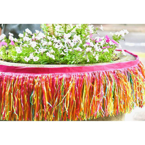 Colorful Table Fringe