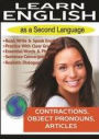 Learn English as a Second Language: Contractions, Object Pronouns, Articles