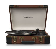 CROSLEY CR6019D-BR EXECUTIVE PORTABLE USB TURNTABLE WITH BLUETOOTH