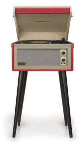 Title: Crosley Bermuda Turntable with Bluetooth- Red