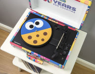 Alternative view 3 of Crosley CR8005D-SEM B&N Exclusive Cruiser Turntable - Sesame Street