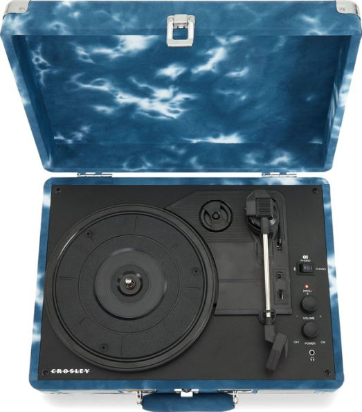 Crosley Cruiser Plus Turntable - Indigo Tie Dye