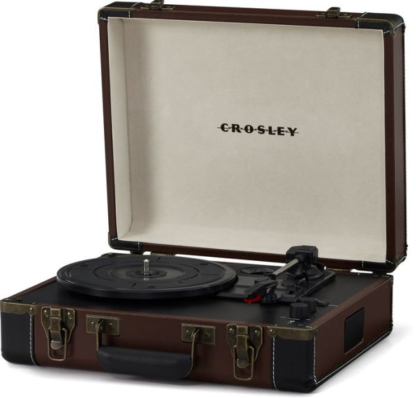 Crosley Executive USB Record Player- Brown/Black