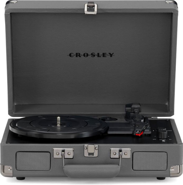 Crosley Cruiser Plus Record Player- Slate