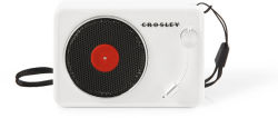 Alternative view 1 of Mini Turntable Bluetooth Speaker - White
