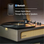 Alternative view 4 of Crosley Voyager Record Player - Cocoa - CR8017B-CO